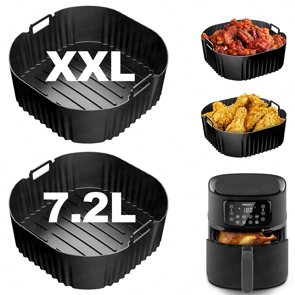 Philips Air Fryer Airfryer Xxl - Moule en silicone pour friteuse à