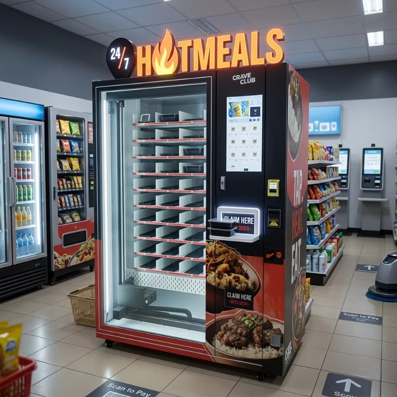 Meal Preparation - Distributeur Automatique de Plats Préparés Chauds