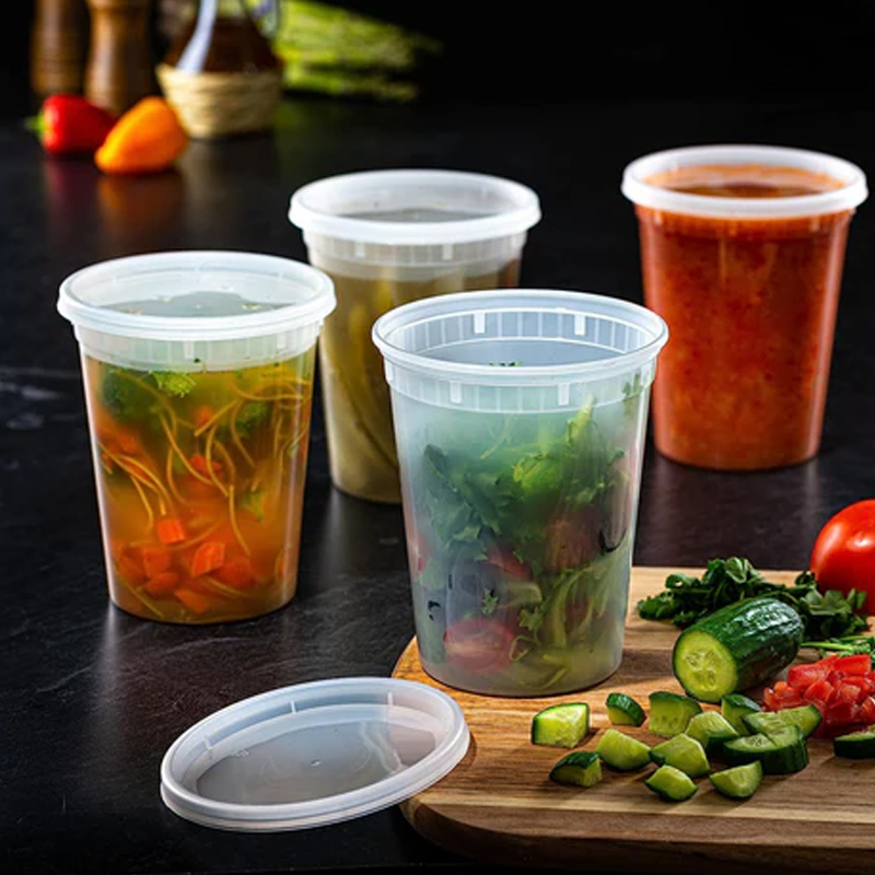 Meal Prep Jars With Lids - Conteneur de stockage des aliments sans
