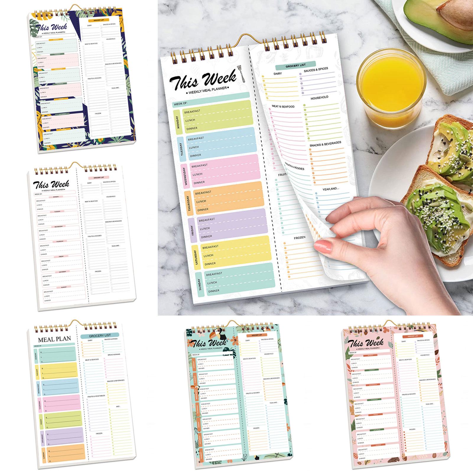 Planificateur de repas hebdoma - Meal Prep Book avis et prix