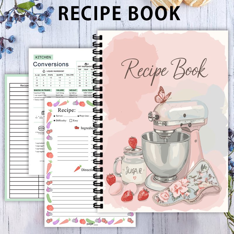 Carnet de recettes en spirale, - Meal Prep Book avis et prix