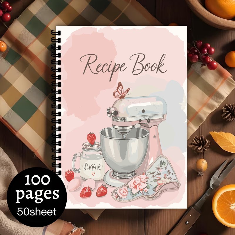 Carnet de recettes en spirale, - Meal Prep Book avis et prix