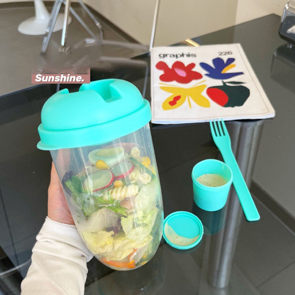 Shaker à salade portable blanc - Meal Preparation avis et prix