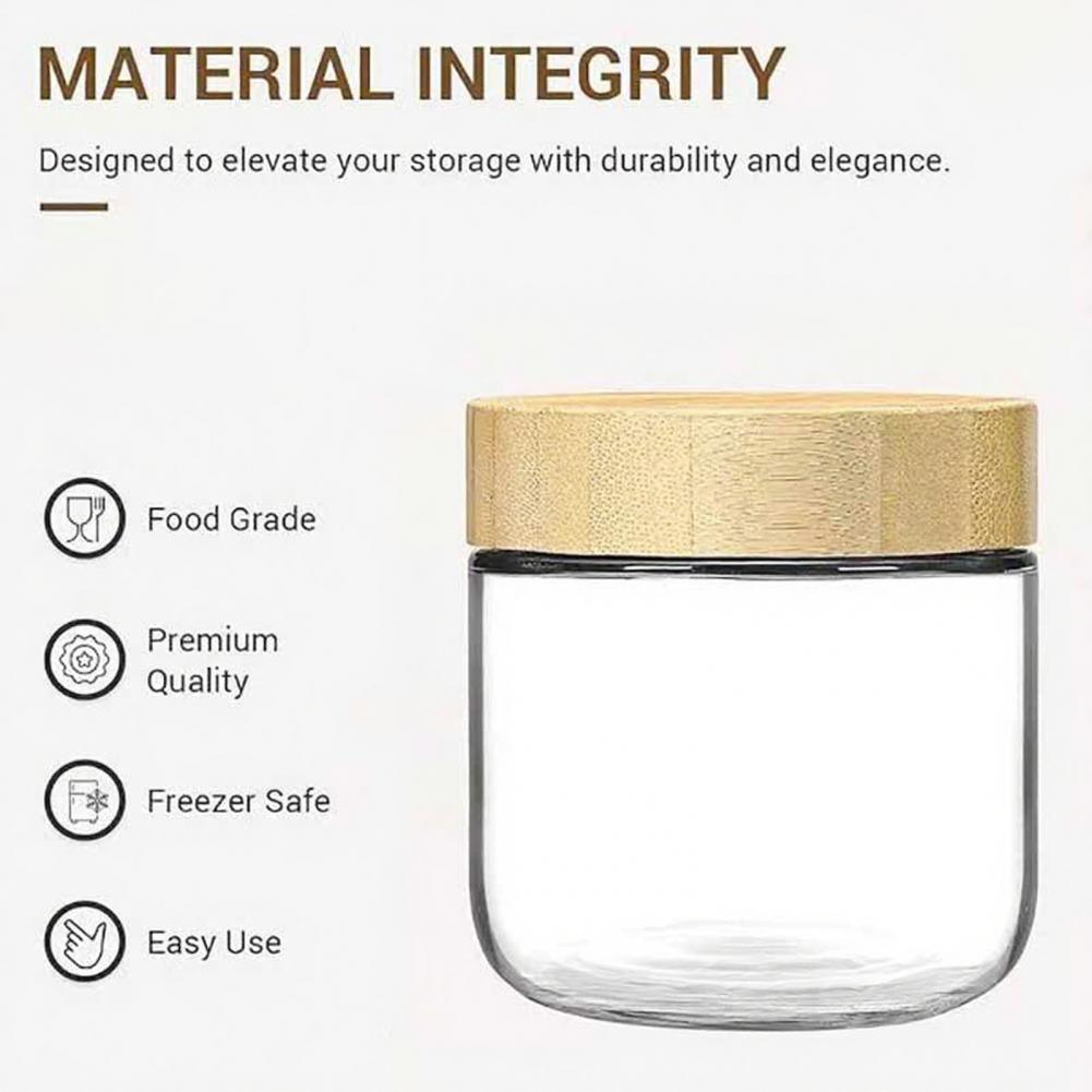 Bocaux de rangement de cuisine - Meal Prep Jars With Lids avis et prix
