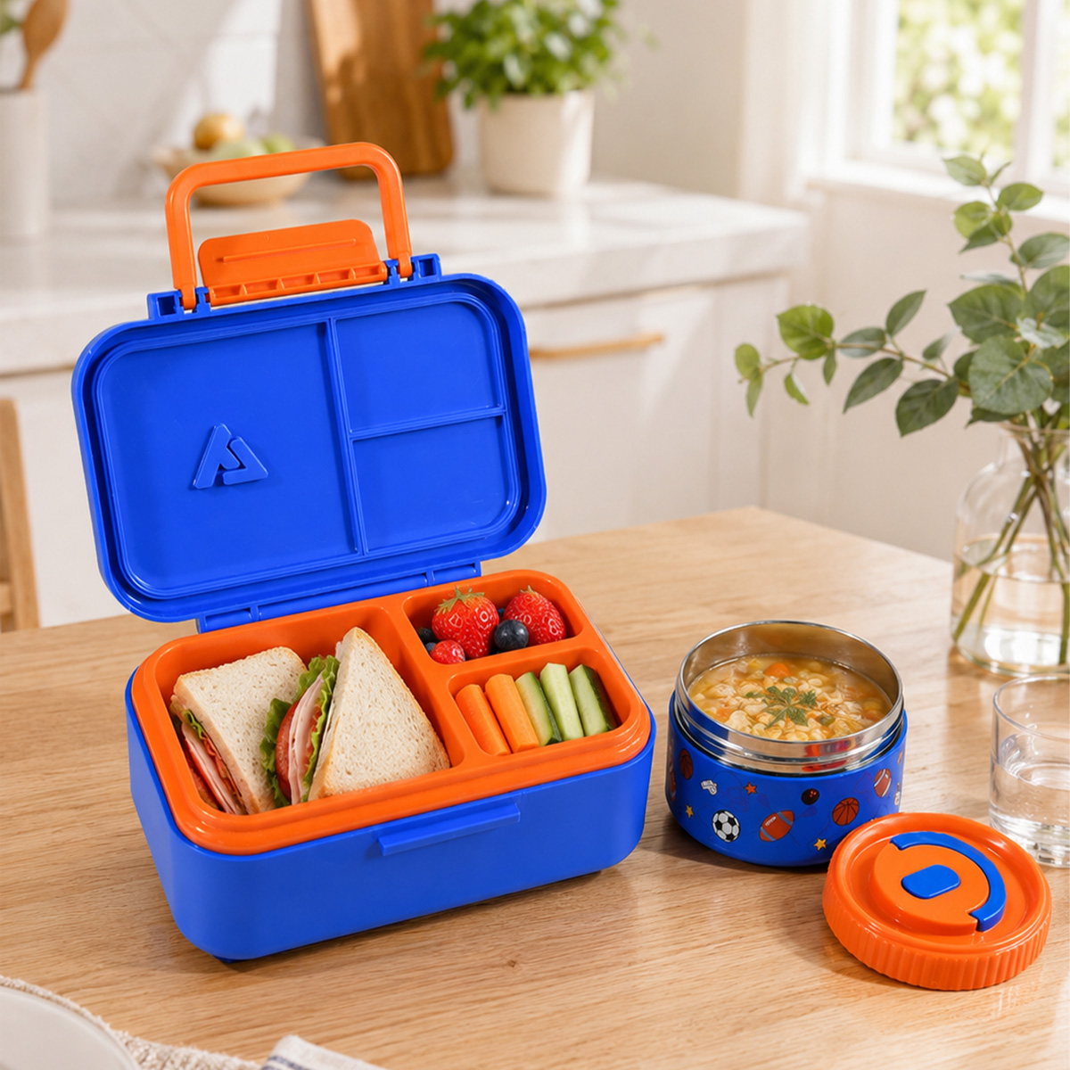 Boîte à lunch Bento avec pot a - Meal Preparation avis et prix