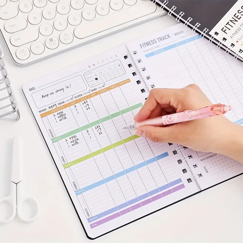 Carnet de fitness, planificate - Meal Prep Book avis et prix