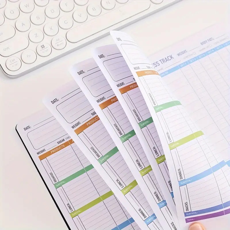 Carnet de fitness, planificate - Meal Prep Book avis et prix