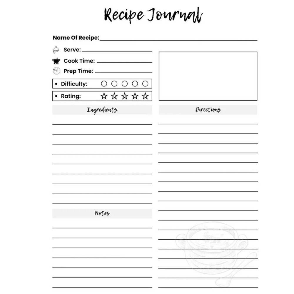 Nouveau carnet de recettes de  - Meal Prep Book avis et prix