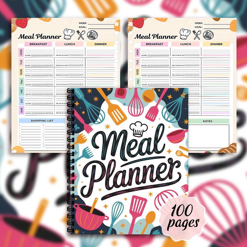 Carnet de planification des re - Meal Prep Book avis et prix