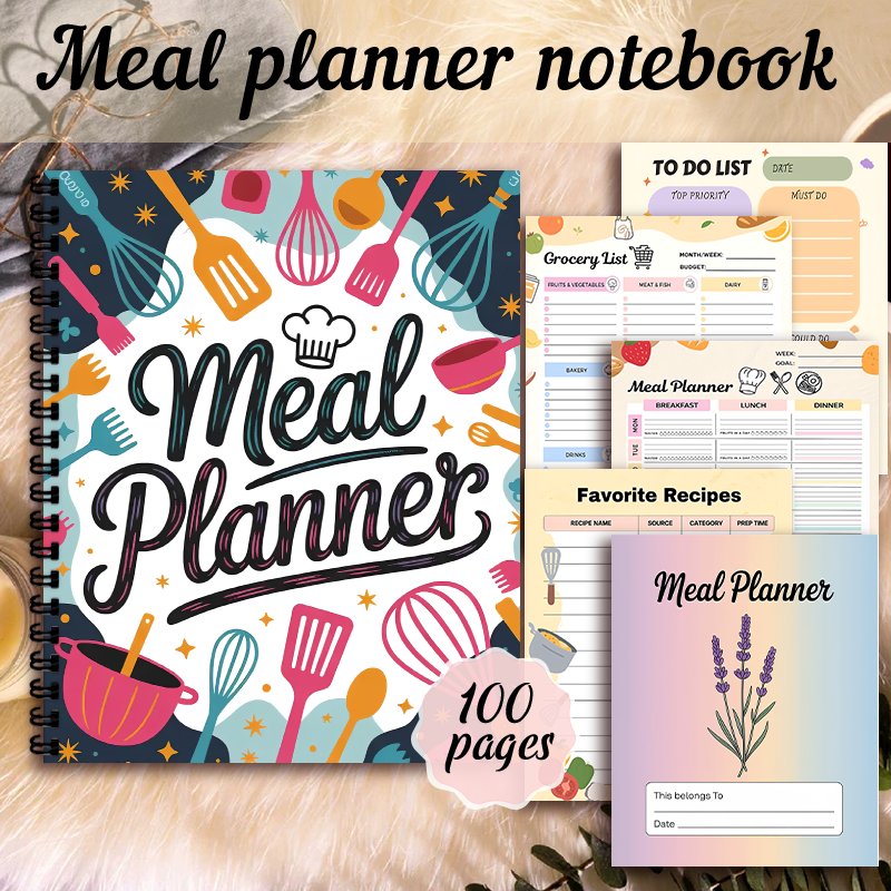 Carnet de planification des re - Meal Prep Book avis et prix