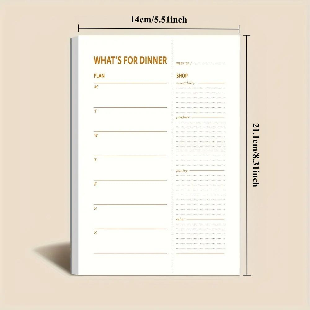 1 carnet de planification alim - Meal Prep Book avis et prix