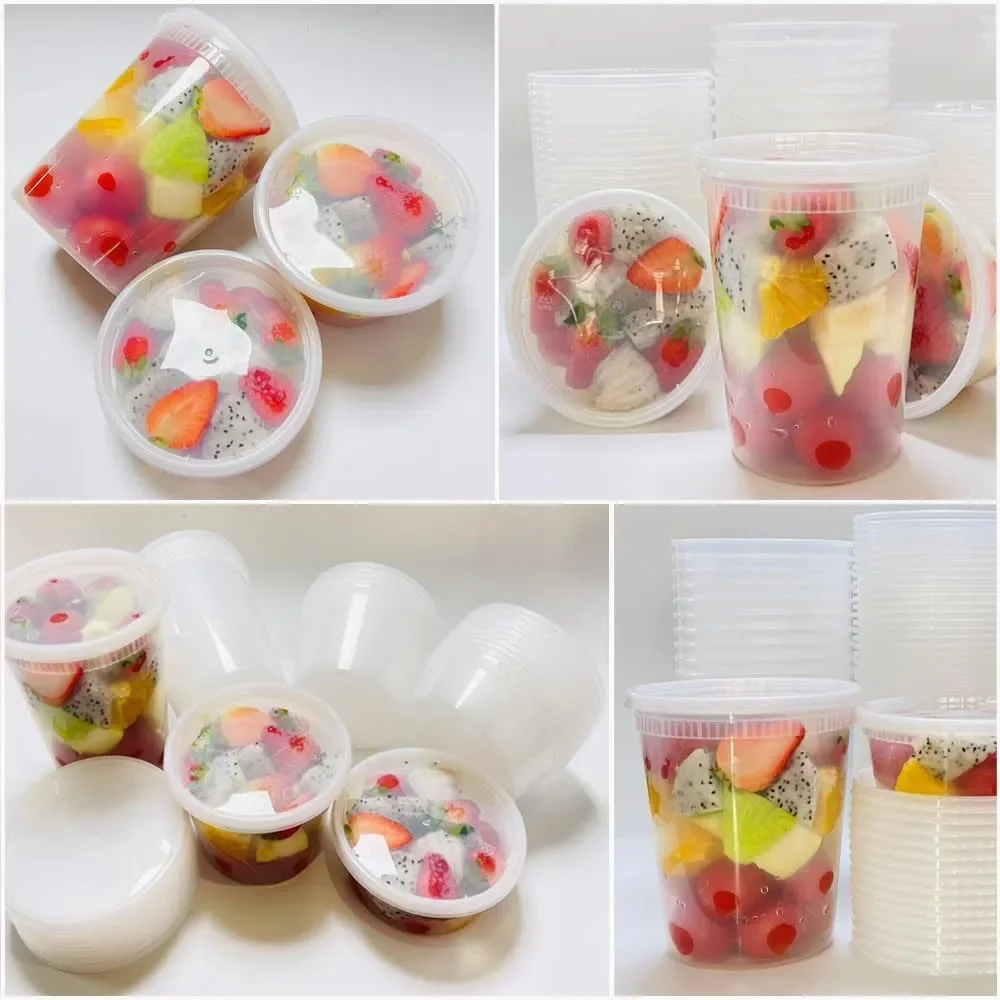 Conteneur de stockage des alim - Meal Prep Jars With Lids avis et prix